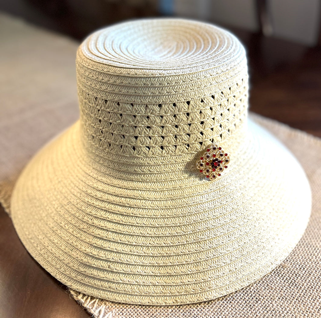 Summer Jeweled Hat