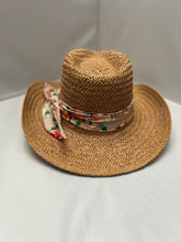 Load image into Gallery viewer, Fun in the Sun! Straw hat.
