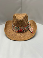 Load image into Gallery viewer, Fun in the Sun! Straw hat.
